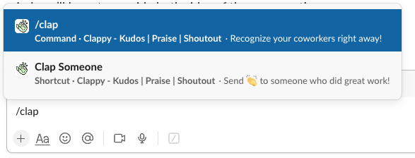 How to send Slack Kudos in 3 easy Steps with Clappy