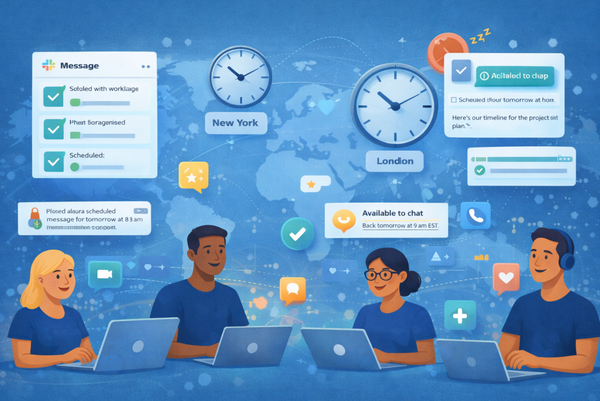 Slack guide: Work across time zones